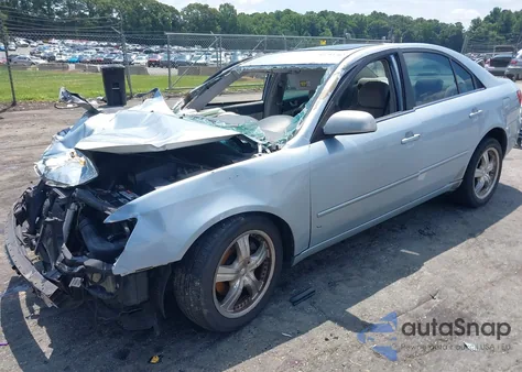 2007 Hyundai Sonata Limited/Se V6 z USA, uszkodzony, nr VIN 5NPEU46F17H259770